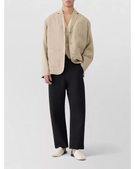 Jacquemus Natural Pastro Single Breasted Tailored Jacket for men