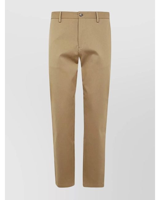 Paul Smith Natural Straight-Leg Trousers for men