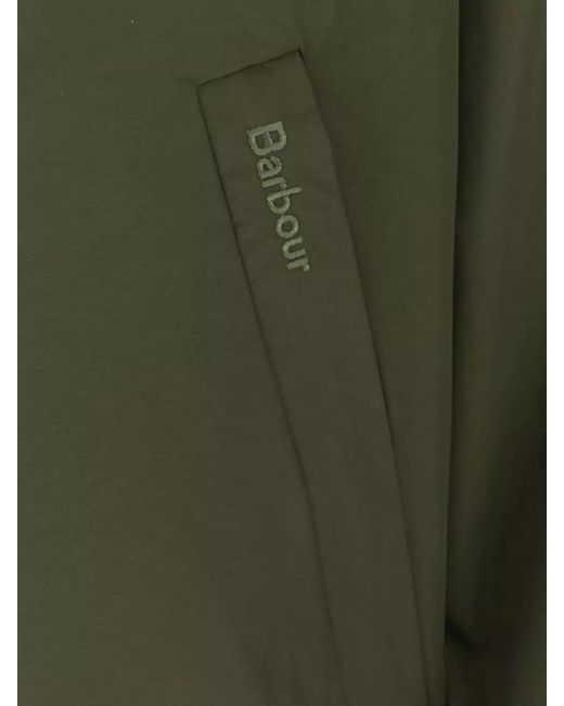 Barbour Green Quilted Jacket for men