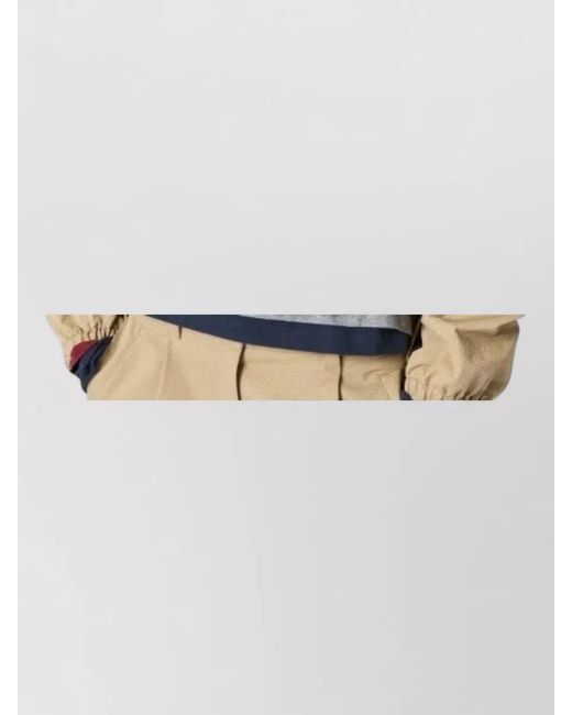 Miu Miu Natural Cropped Fitted Jacket