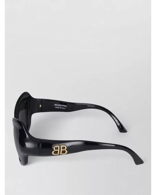 Balenciaga Black Sunglasses Bb0353S Cat Eye Tinted Uv