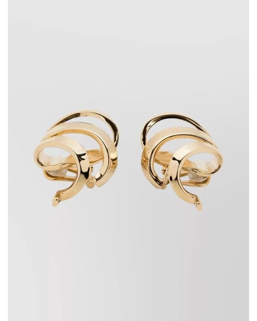 Ferragamo Multicolor Metal Earrings