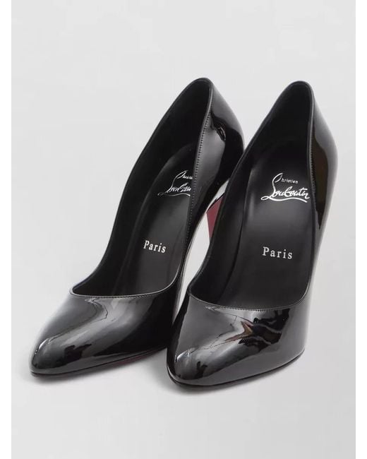 Christian Louboutin Black Patent Leather Pumps