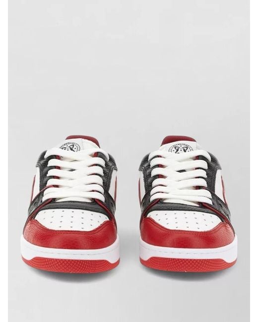 ENTERPRISE JAPAN Red Ej Rocket Low Top La Sneakers for men