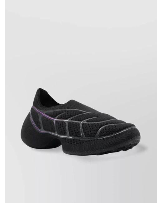 Givenchy Black Mesh Low-Top Slip-On Sneakers