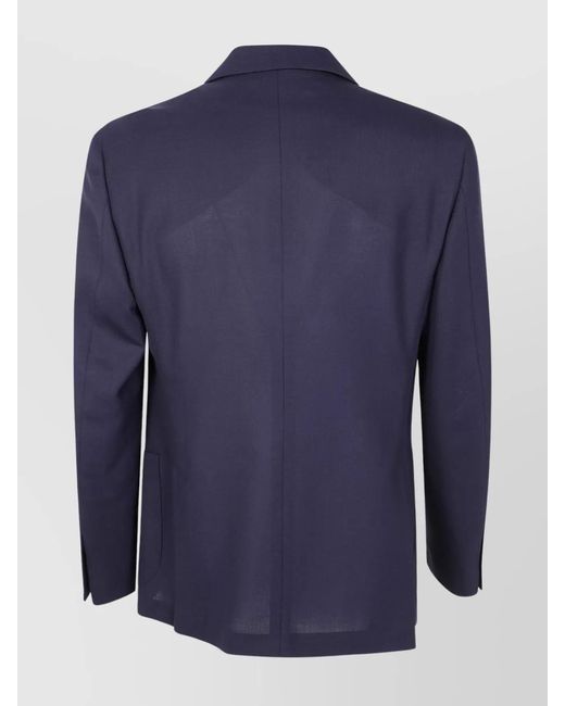 Lardini Blue Virgin Wool Suit for men