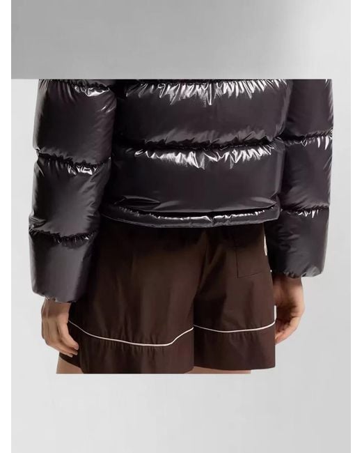 Moncler Gray Niveole Short Down Jacket