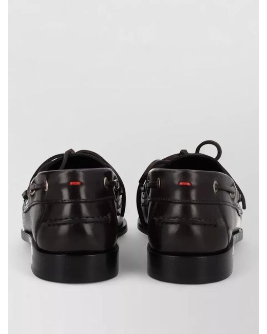 Aeyde Black Leather Loafers