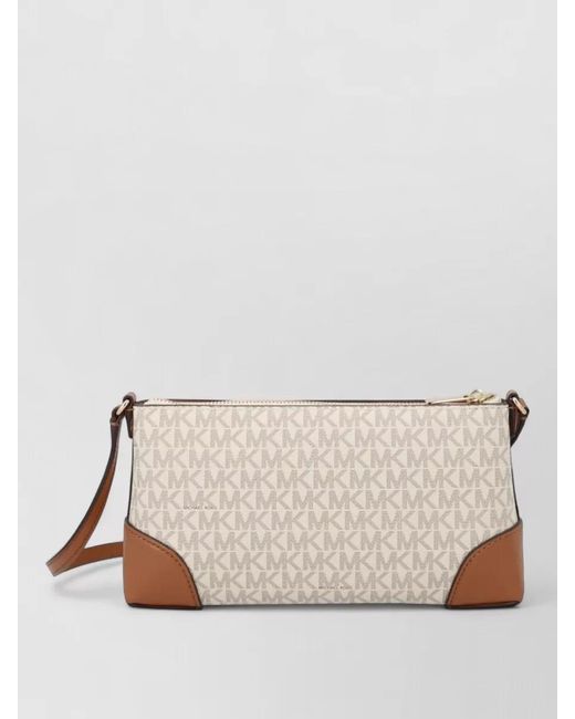 Michael Kors Natural Bradshaw Crossbody Bag