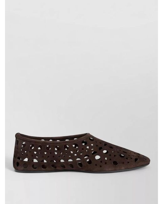 Alaïa Brown Leather Mules