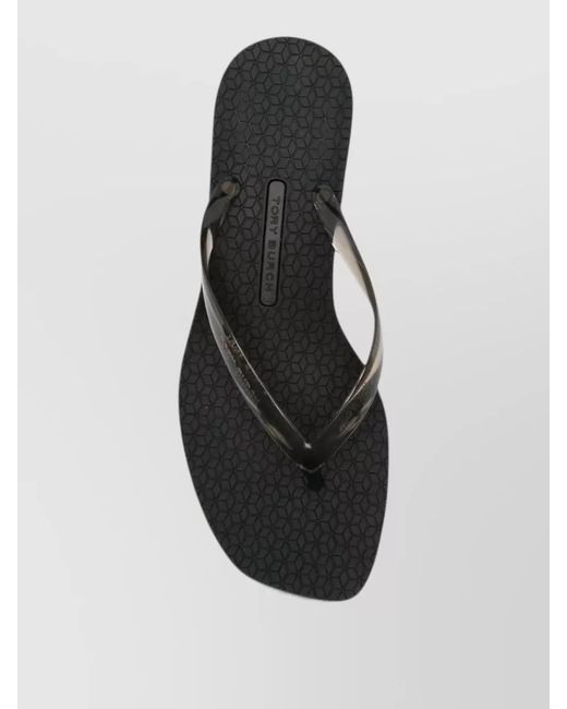 Tory Burch Multicolor Jelly Kitten Heel Flip Flop Sandals
