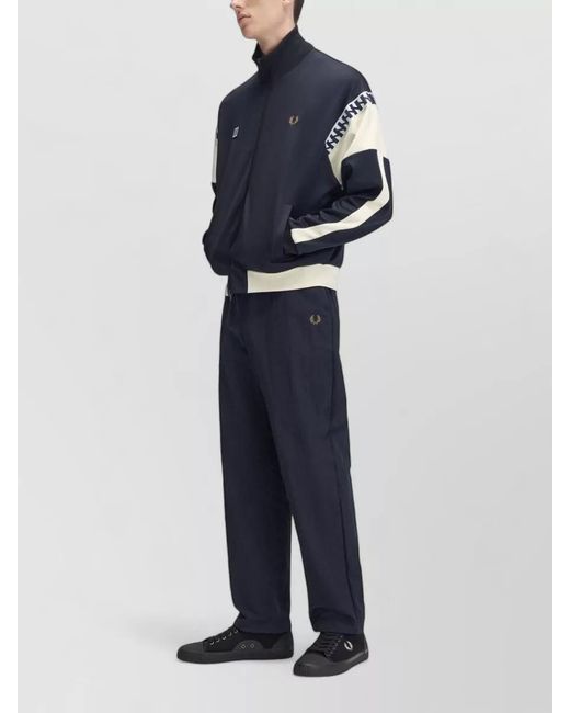 Fred Perry Blue Logo Jacket for men