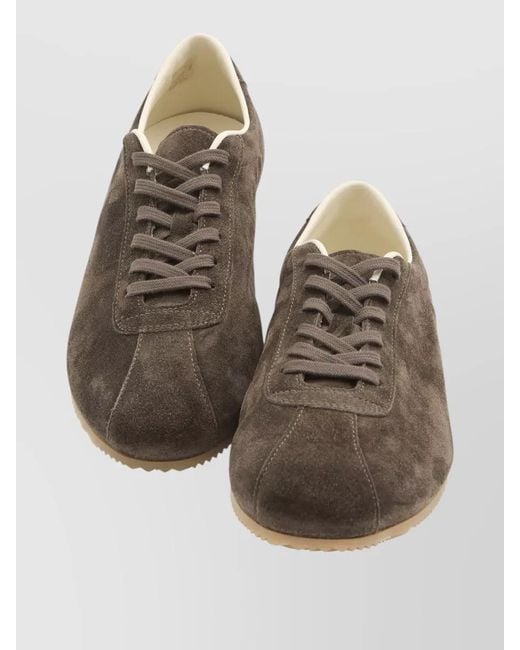 Common Projects Brown Leather Low-Top Sneakers for men