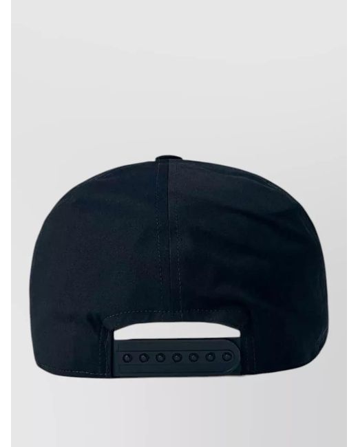 Rick Owens Blue Embroidered Baseball Cap for men