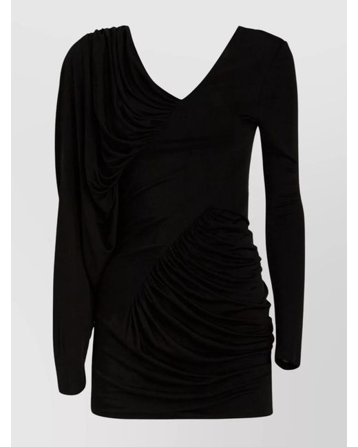 Saint Laurent Black Mini Dress