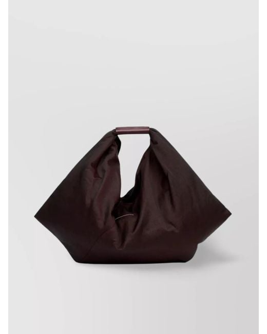 Unstructured Bags MM6 by Maison Margiela Roomy Unstructured Shopping Bag With Unique ...