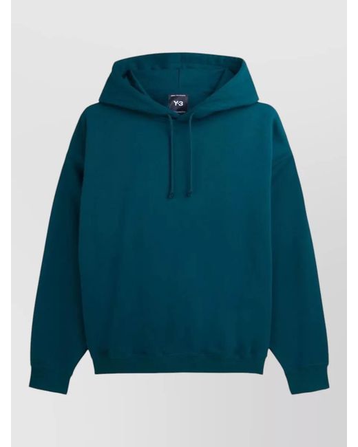 Y-3 Blue Logo Sweatshirt