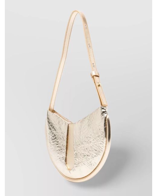 THEMOIRÈ Natural Na Na Fabric Shoulder Bag