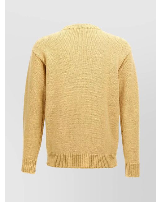 Marni Yellow Wool Jumper for men