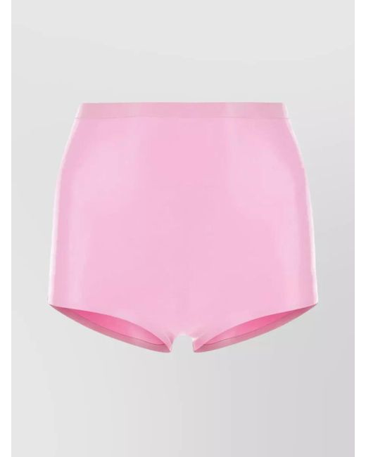 Maison Margiela Pink Latex Culotte