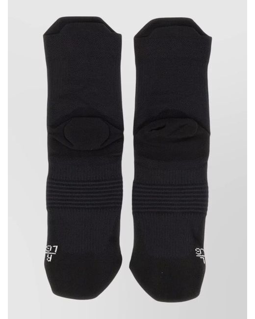 Y-3 Black Ankle Length Socks Featuring Logo Detail