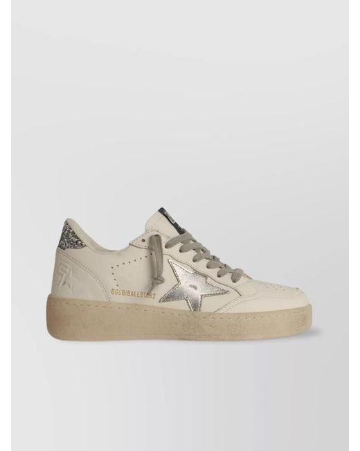 Golden Goose Deluxe Brand Multicolor Leather Low-Top Sneakers