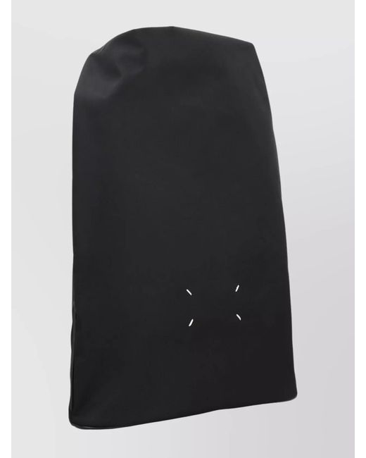 Maison Margiela Black Technical Fabric Backpack for men