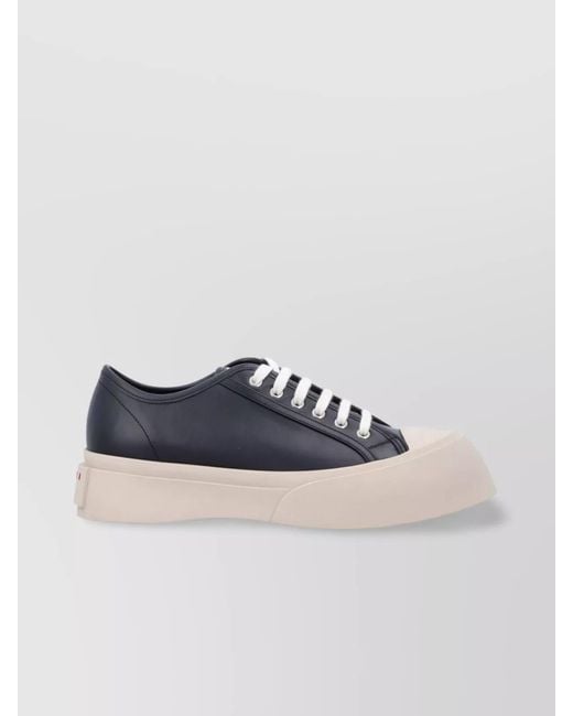 Marni Multicolor Leather Pablo Low-Top Sneakers for men