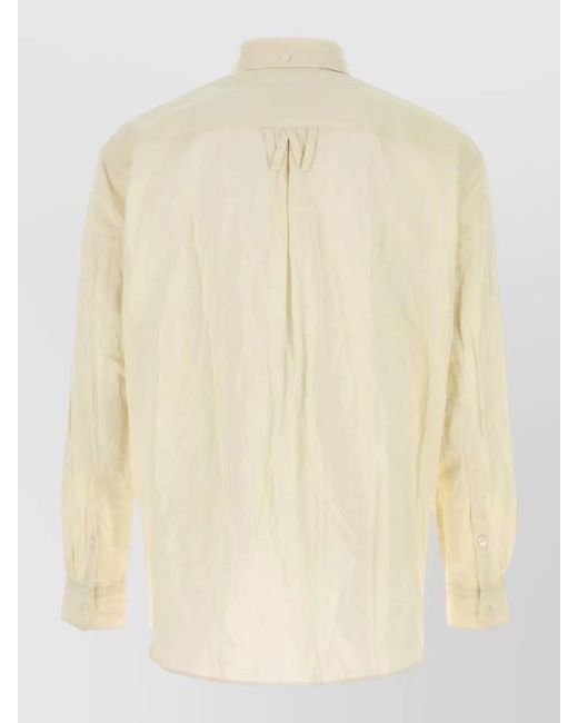 Willy Chavarria Natural Poplin Shirt for men