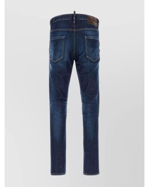 DSquared² Blue Denim Skinny Tapered Jeans for men