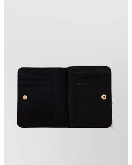 Marc Jacobs Natural Leather Mini Compact Wallet