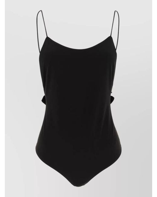 Jacquemus Black Le Maillot Cabana One-Piece Swimsuit