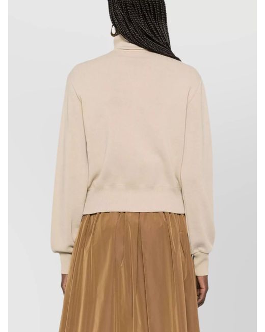 Autry Natural Bands Contrastants High Collar Jacket