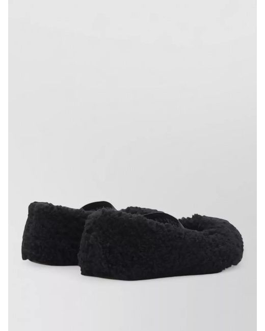 Moon Boot Multicolor Soft Shearling Flat Ballerina Shoes