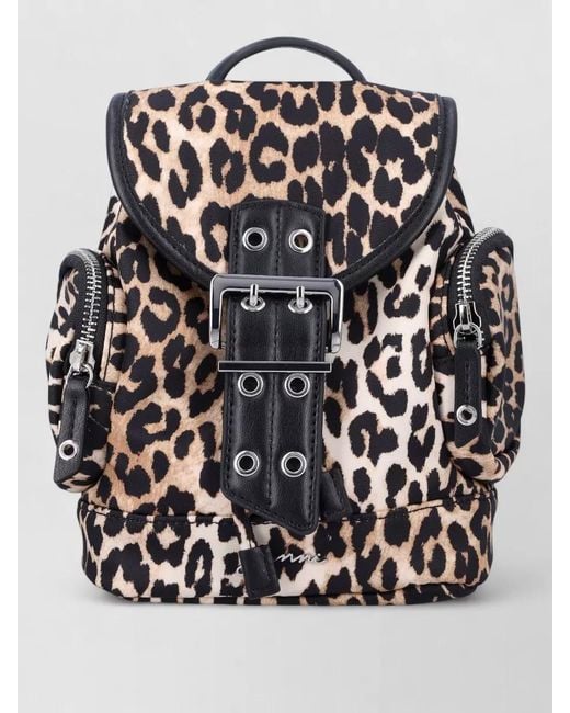Ganni Black Bucky Nano Backpack