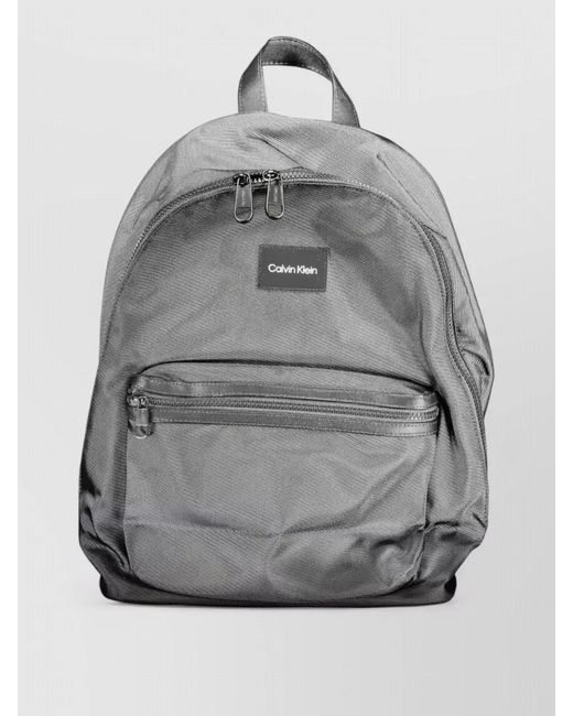 Calvin Klein Gray Polyester Backpack for men