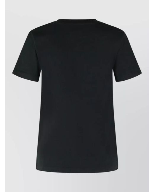 Closed Black Crew Neck Short Sleeve Tops Collection