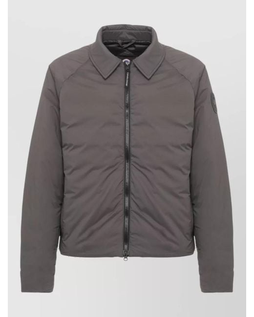 Canada Goose Gray Padded Short Jacket for men