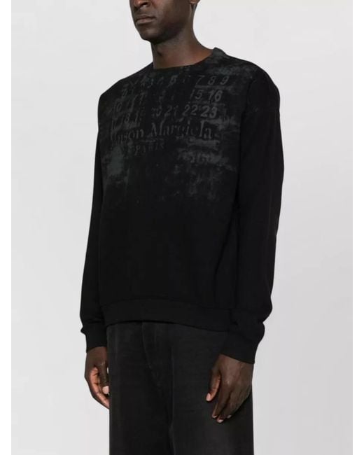 Maison Margiela Black Cotton Tank Top for men