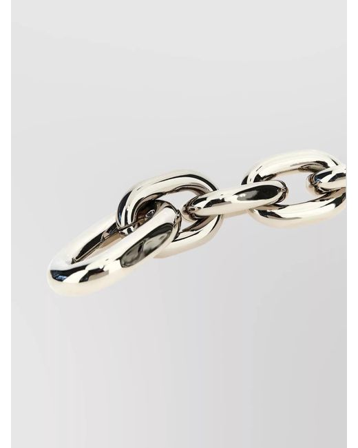Rabanne Metallic Metal Xl Link Bracelet