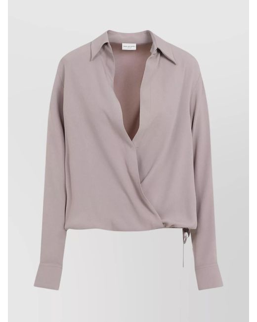 Dries Van Noten Pink Blouse
