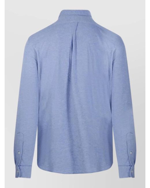 Ralph Lauren Blue Polo Shirt for men