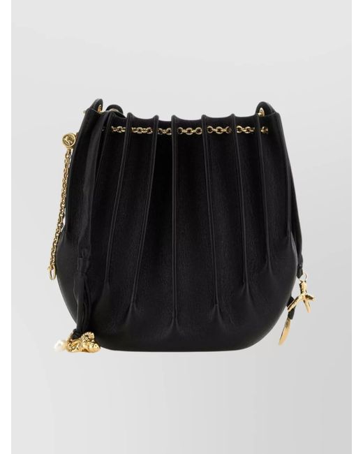 Chloé Black Sea Treasures Crossbody Bag With Chain Strap