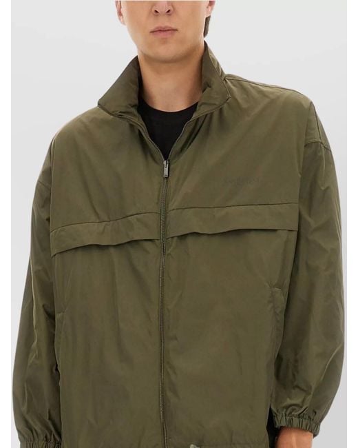 Saint Laurent Green Waterrepellent Jacket for men