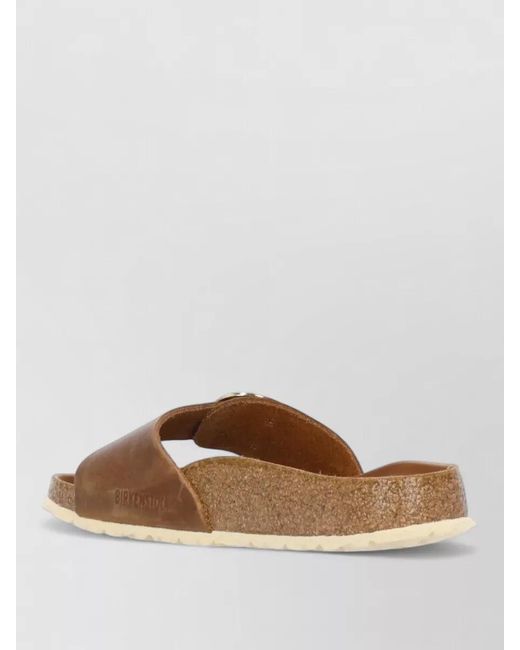 Birkenstock Brown Leather Sandals