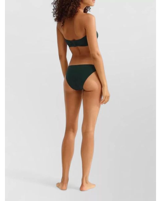 Eres Green Bandeau Bikini Top