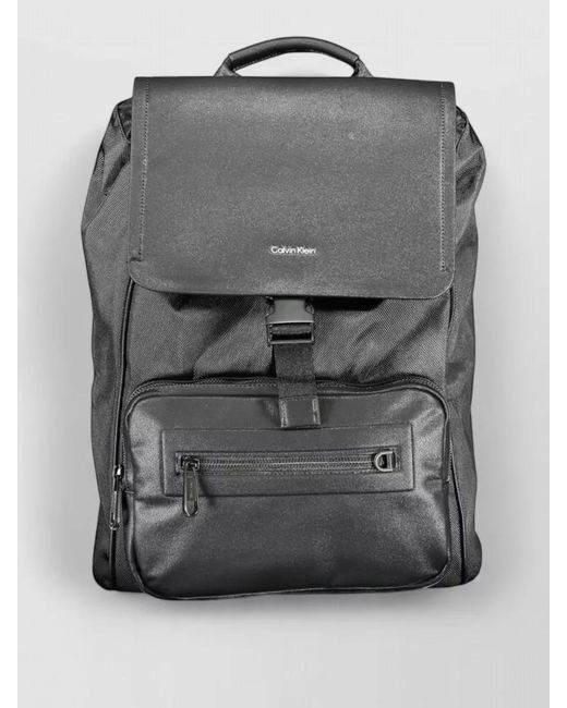 Calvin Klein Gray Polyester Backpack for men