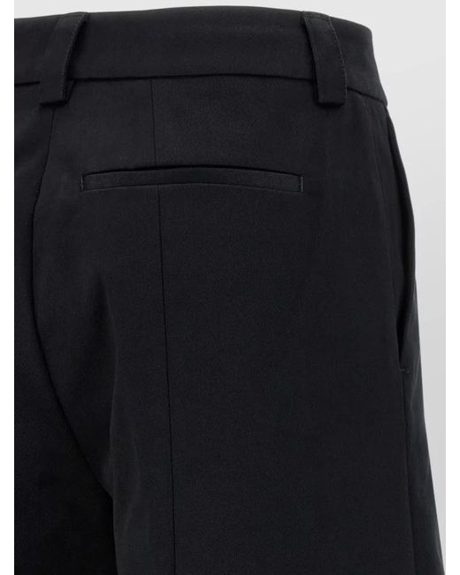 Thelatest Blue Alma Cotton Wide-Leg Trousers