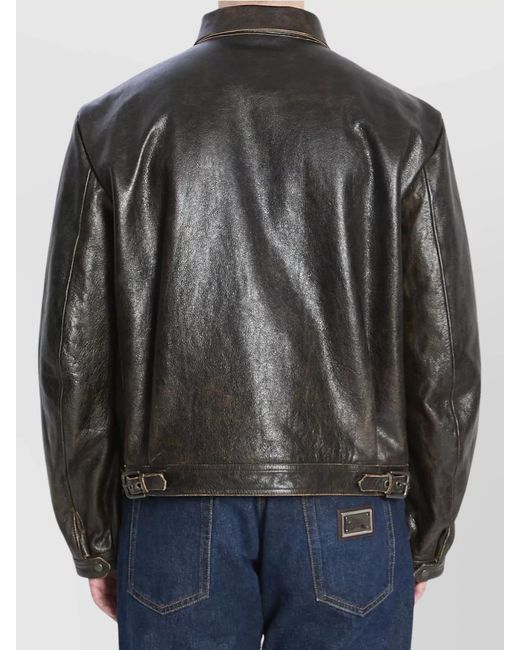 Dolce & Gabbana Black Dolce&Gabbana Bomber for men