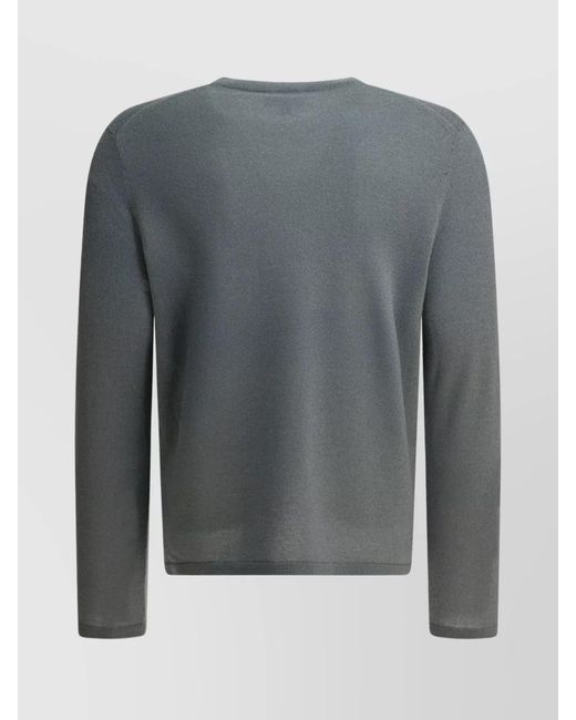 Vince Gray Cashmere And Silk Crewneck Jumper for men